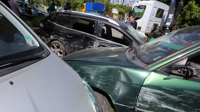 Шофьорът който предизвика верижната катастрофа вчера в София при която